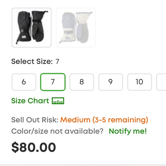 Hestra Gauntlet 3-finger Lobster Claw Snow Gloves - Picture 6 of 6